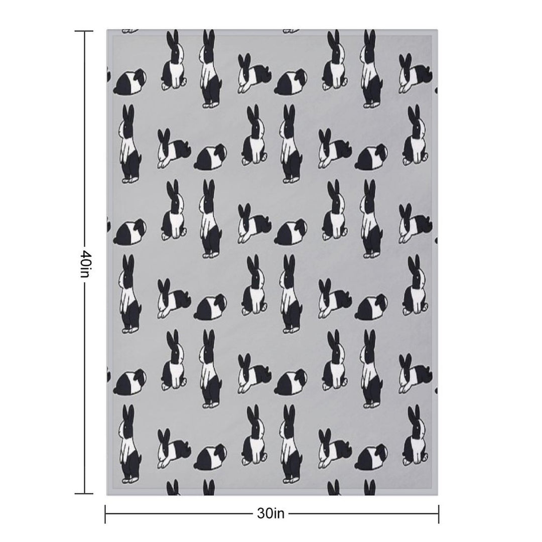 Fun Bun- Dutch Standard Sustainable Throw Blanket