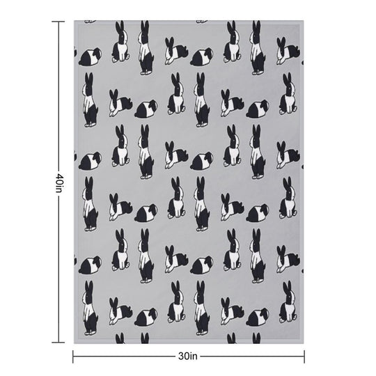 Fun Bun- Dutch Standard Sustainable Throw Blanket
