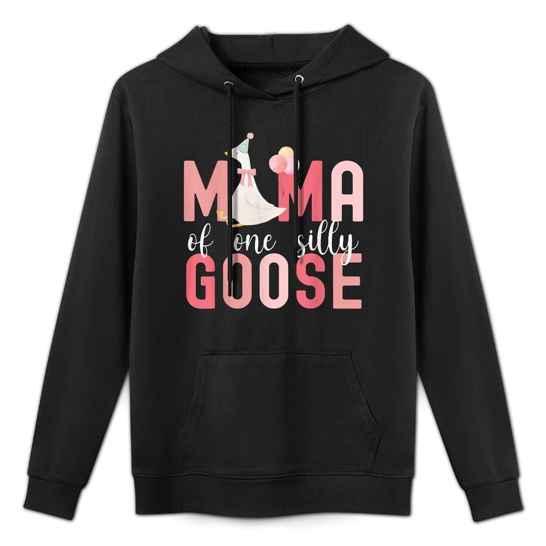Silly Mama Silly Goose Mom Birthday Family Matching Party Moisture-Wicking Hoodie