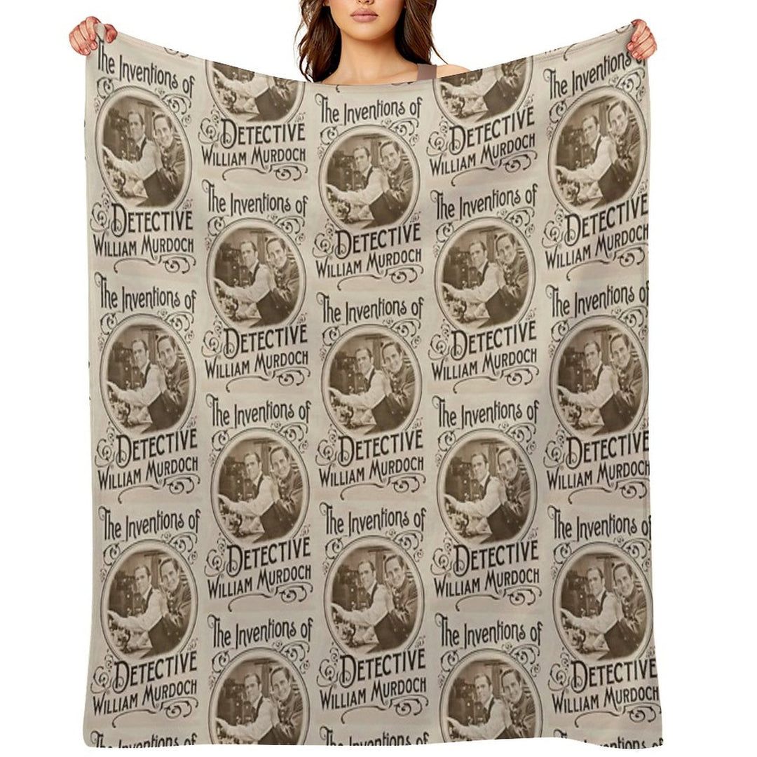 Murdoch Mysteries Multi-functional Throw Blanket