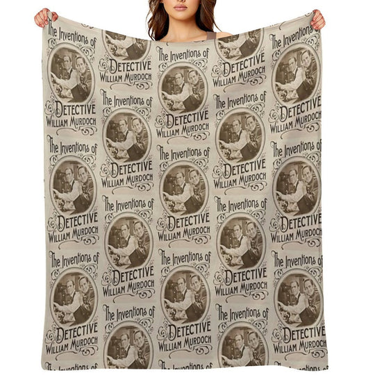 Murdoch Mysteries Multi-functional Throw Blanket