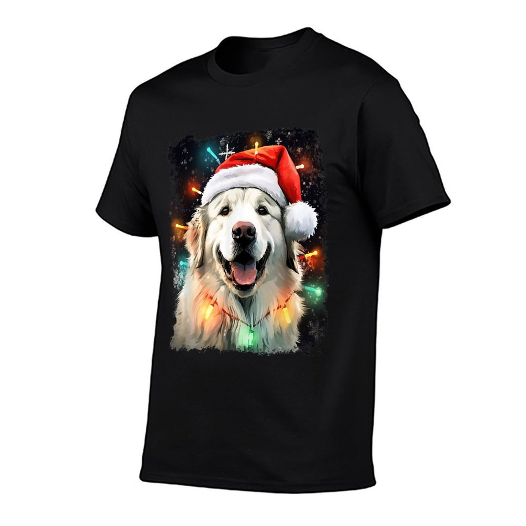 Dog Great Pyrenees Christmas  Eco-friendly Material T-Shirt