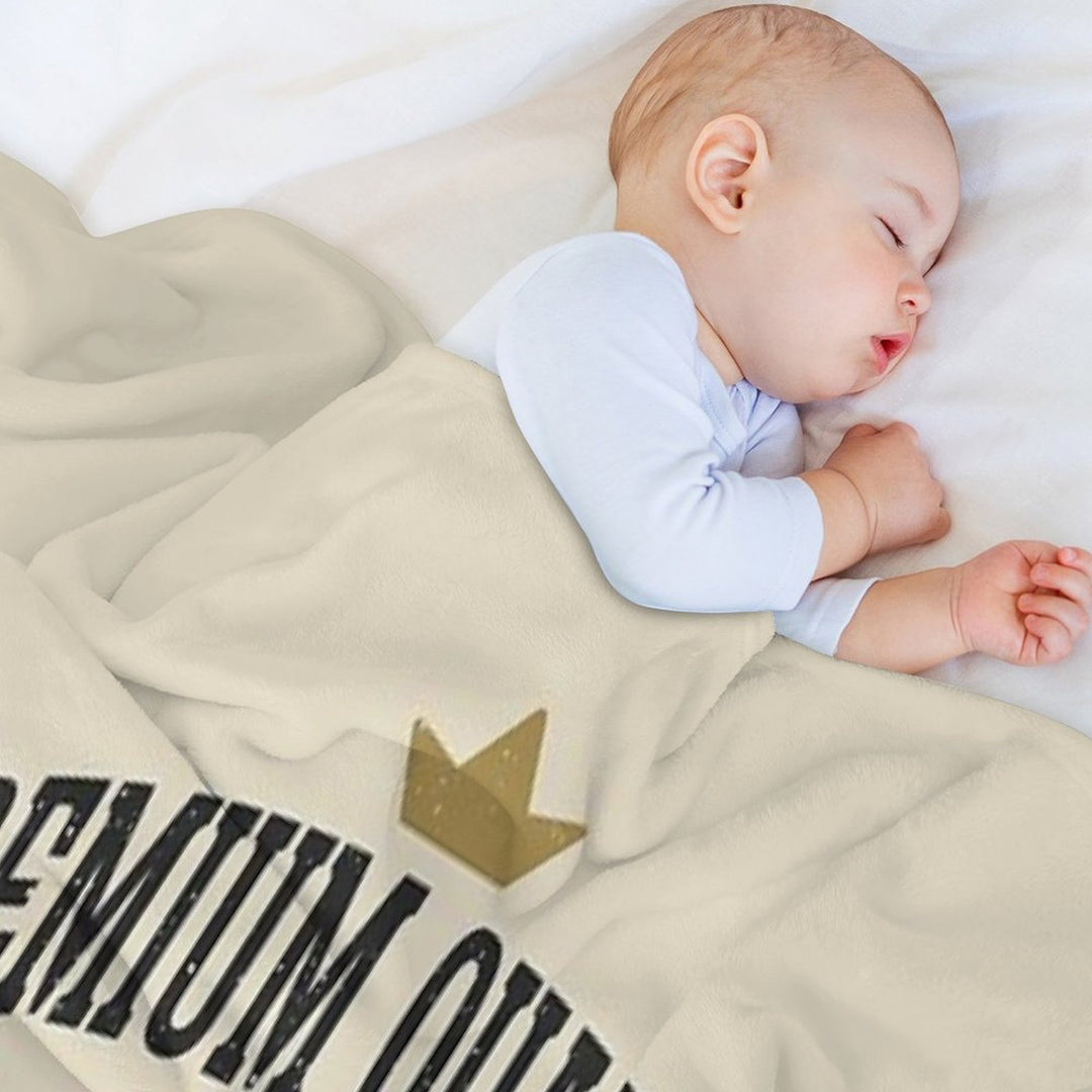 90th Birthday Vintage 90 Years Premium Quality Since 1935 Eco-conscious Throw Blanket