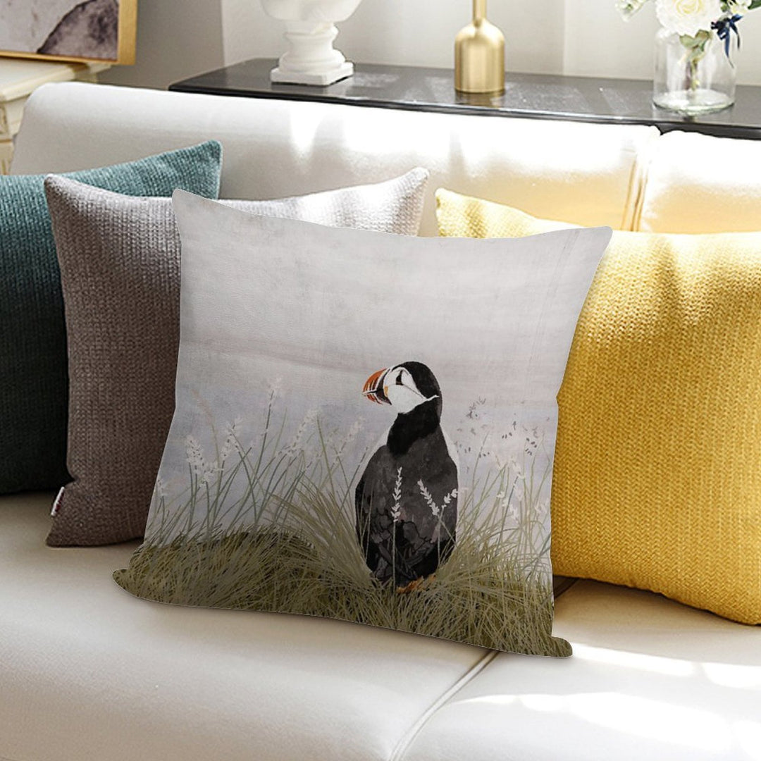 Puffin Soft Style Accent Throw Pillow