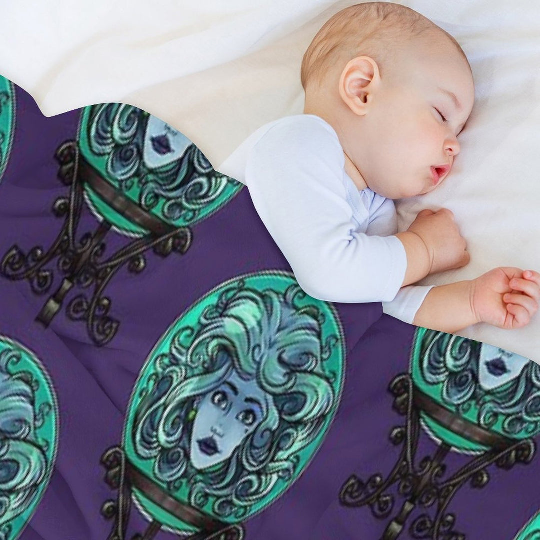 Madame Leota, No Background All-season Throw Blanket