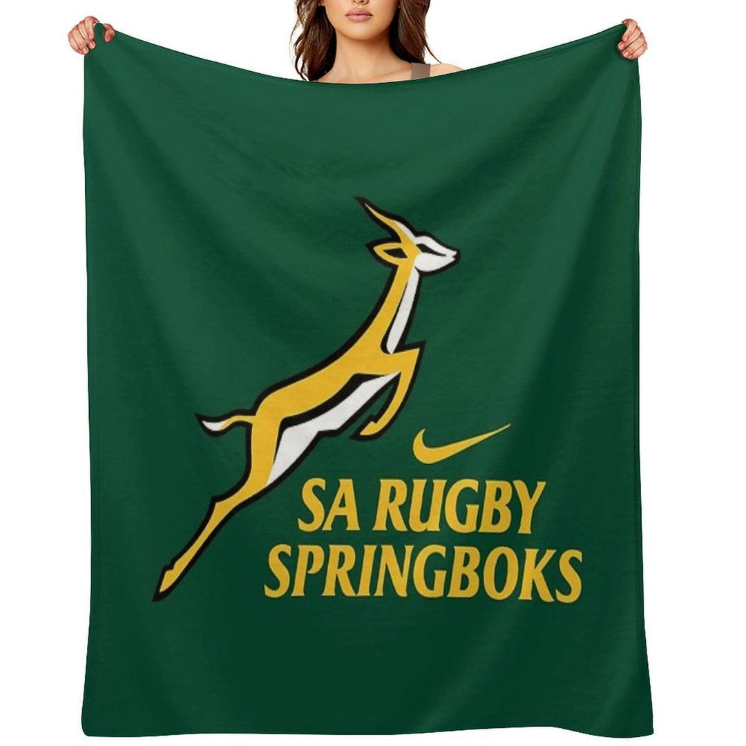 Springbok Rugby - Springboks Shrink-resistant Throw Blanket