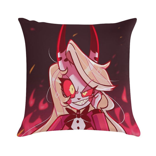 Hazbin Hotel Charlie Soft Bedroom Essential Throw Pillow