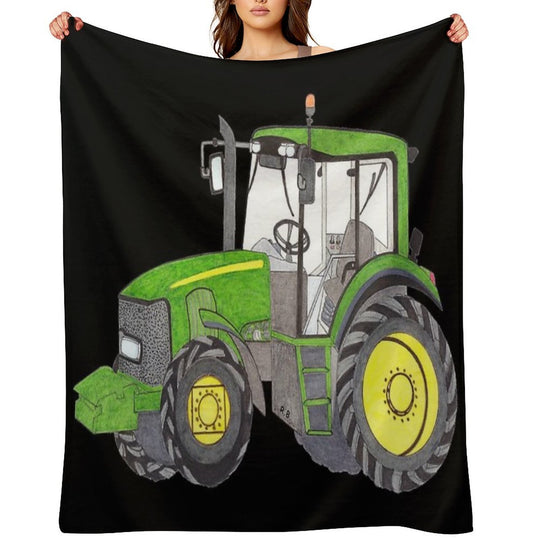 TRACTOR Lightweight Throw Blanket