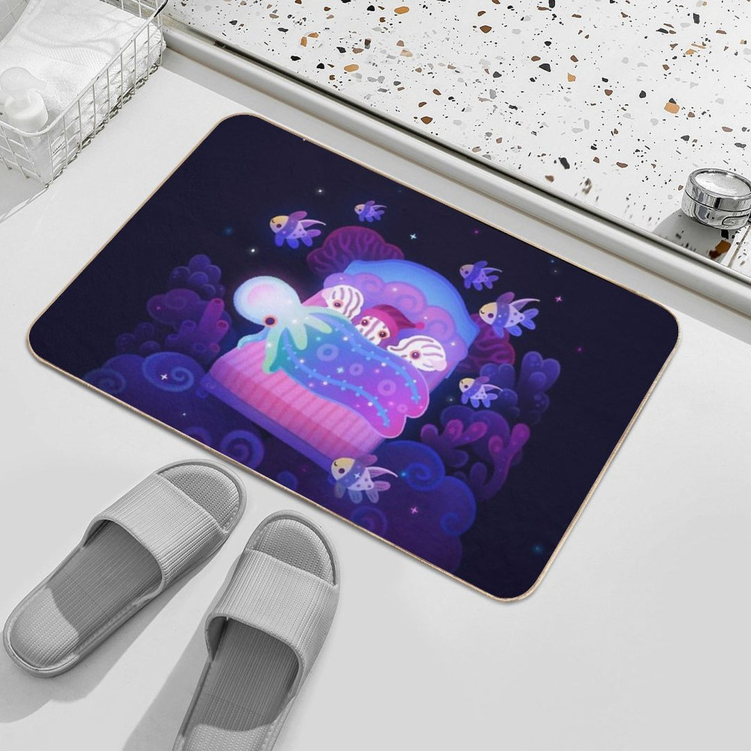Blanket Octopus  High-Traffic Bath Mat