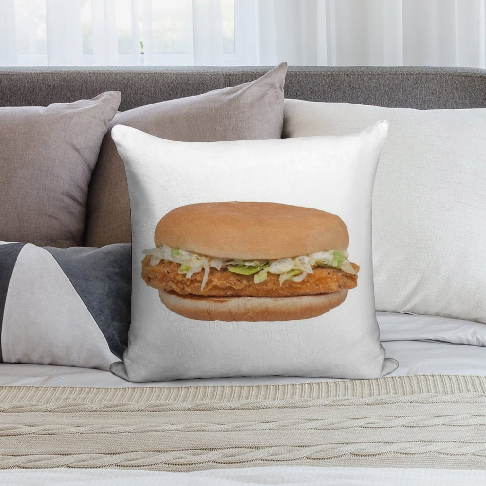 McChicken Soft Luxury Feel Throw Pillow