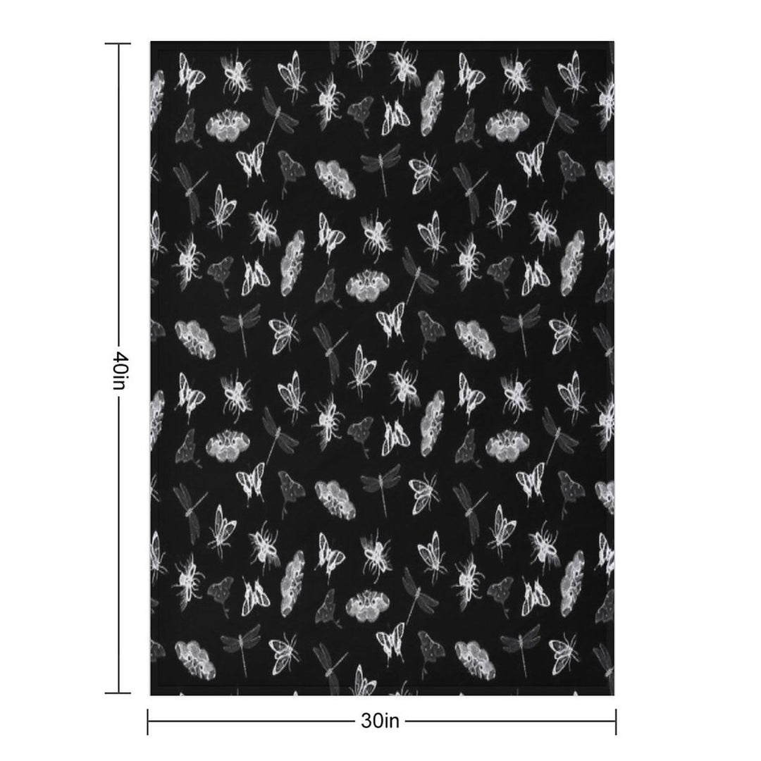 Entomologist Nightmares Anti-pilling Throw Blanket