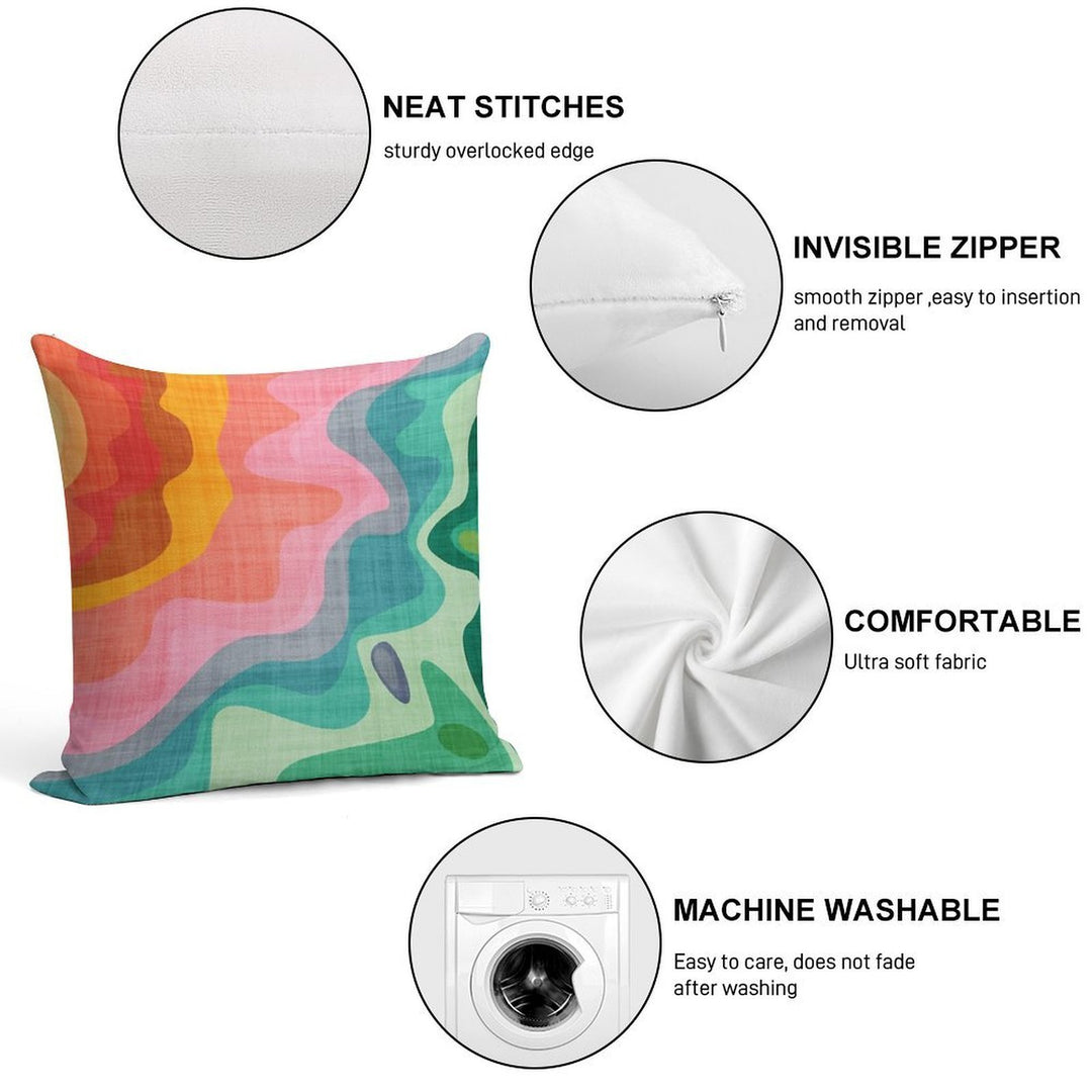 Flouncy Flouncy Soft Warmth Comfort Throw Pillow