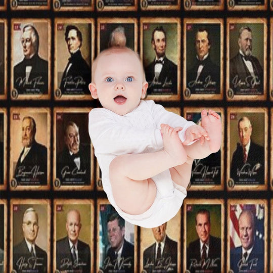 47 Presidents of The United States of America Featuring Donald Trump Black Background Travel-friendly Throw Blanket