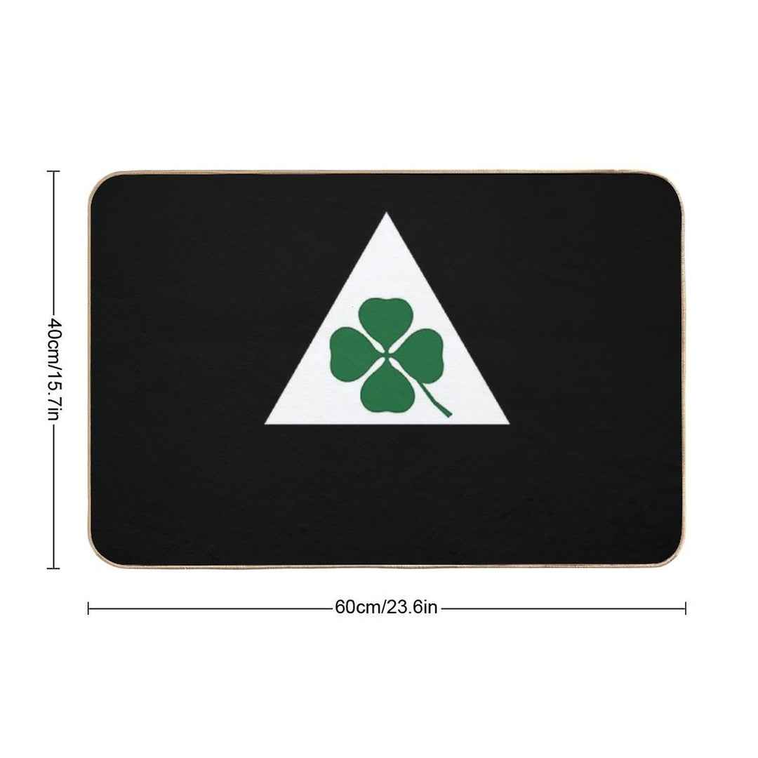 Quadrifoglio Classic Alfa Romeo  Absorbent Bath Mat
