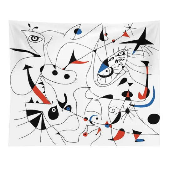 Joan Mirò #5 Tapestry