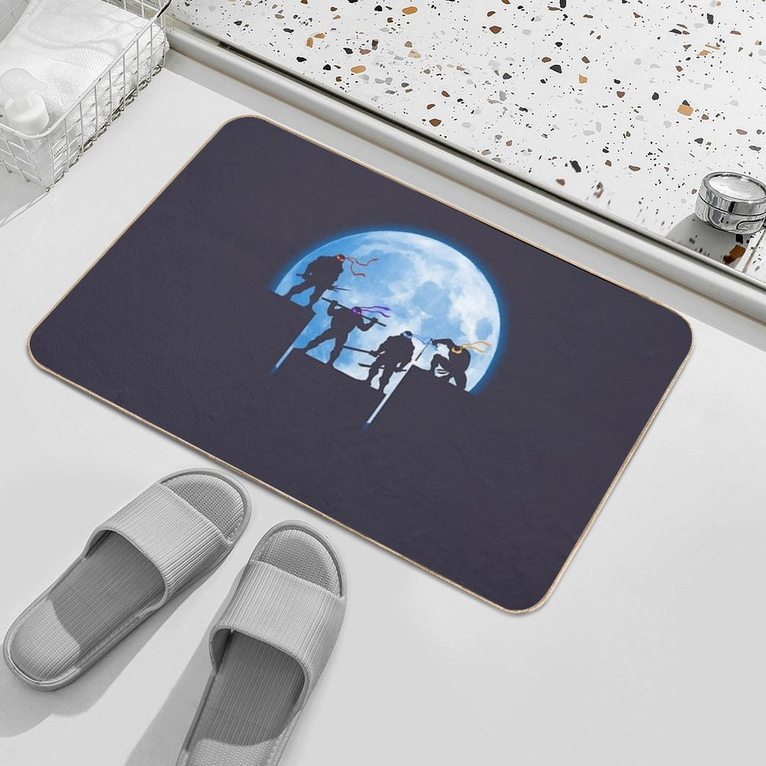 Great Gift Ninja Turtles Gift For Christmas Durable Bath Mat