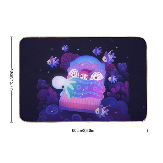 Blanket Octopus  High-Traffic Bath Mat