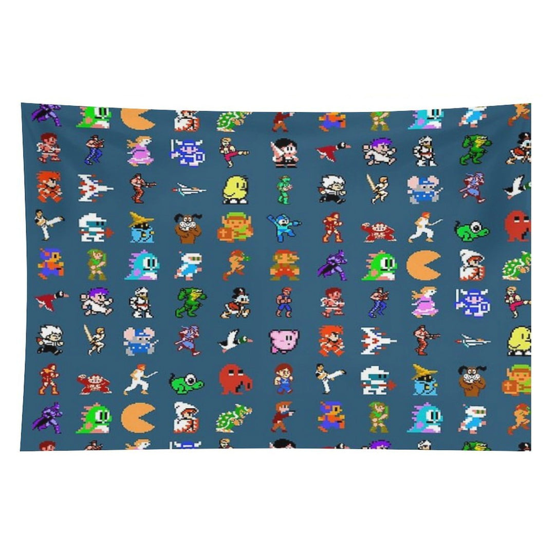 8BIT ICONS V2 Tapestry