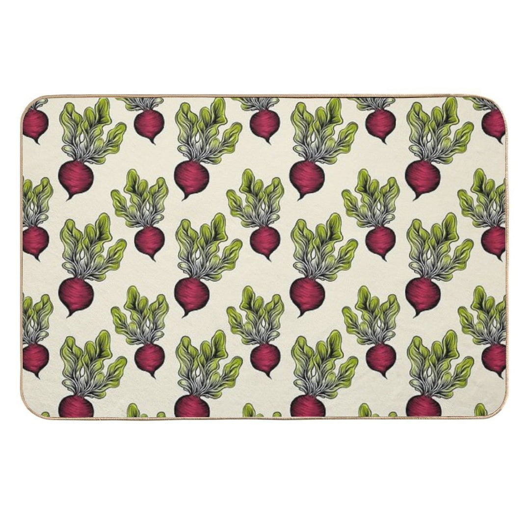 Beets Are Best  Slip-Resistant Bath Mat
