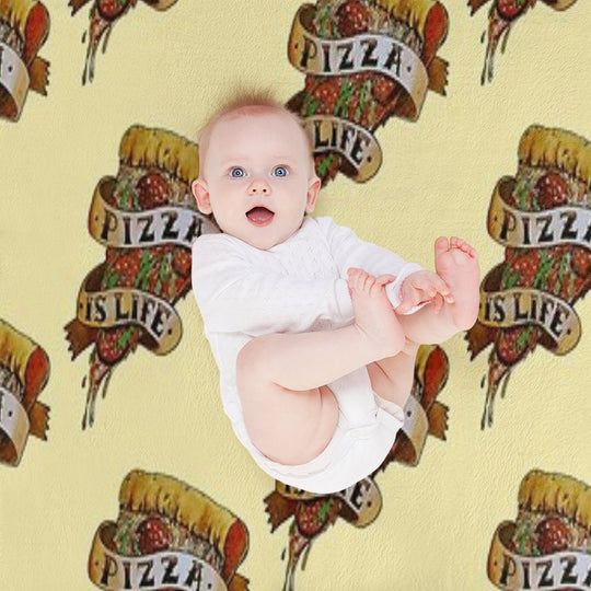 Pizza Is Life All-season Throw Blanket