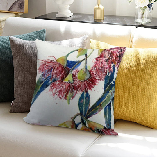 Eucalyptus Gum Blossoms2 Soft Multiple Sizes Throw Pillow