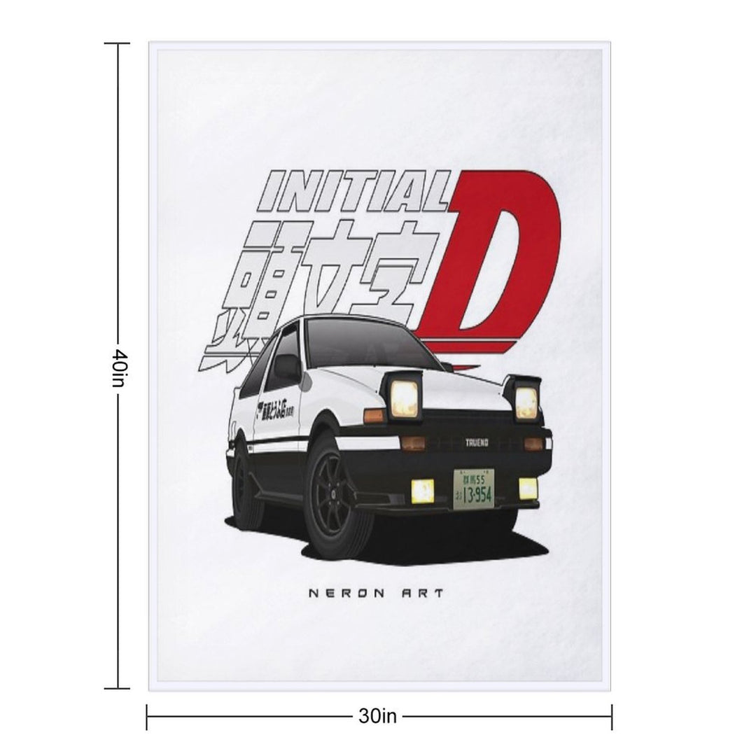 Toyota AE86 Premium Throw Blanket
