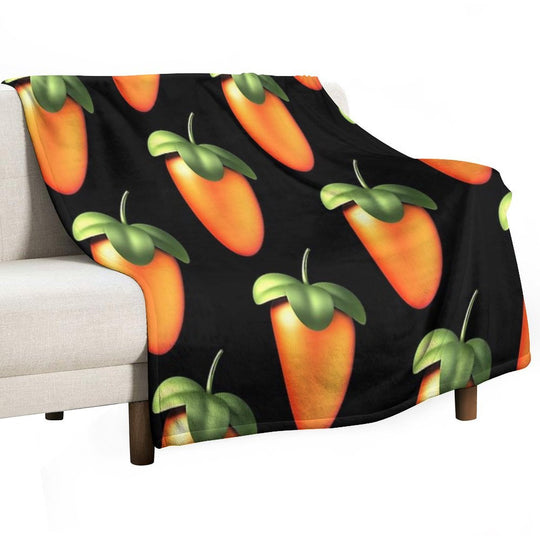Fl Studio Logo Sticker All-season Throw Blanket