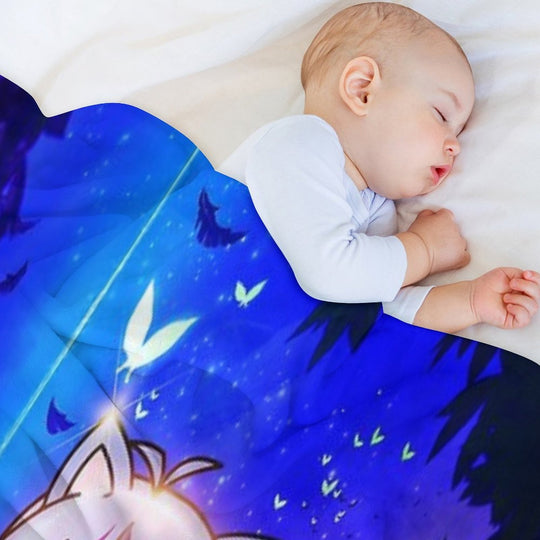 Gacha Life in The Magic Forest Easy Care Throw Blanket