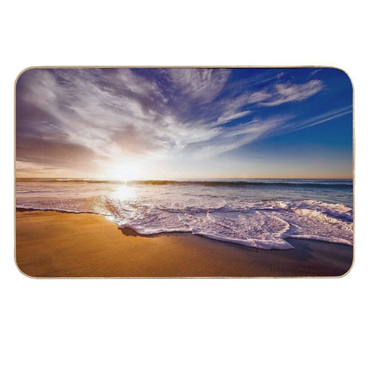 Ocean  High-Traffic Bath Mat
