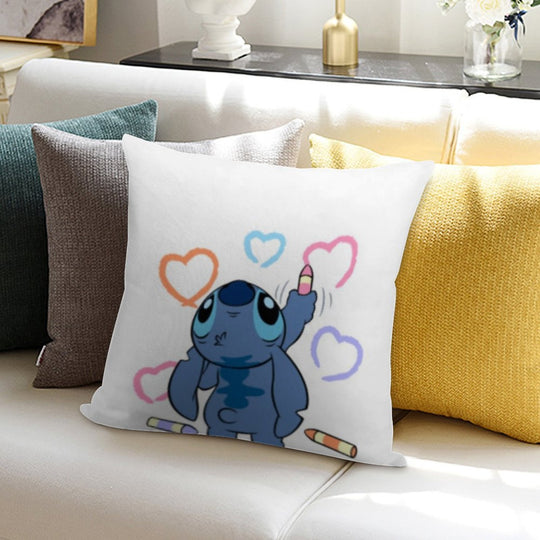 Stitch Love Soft Easy Maintenance Throw Pillow