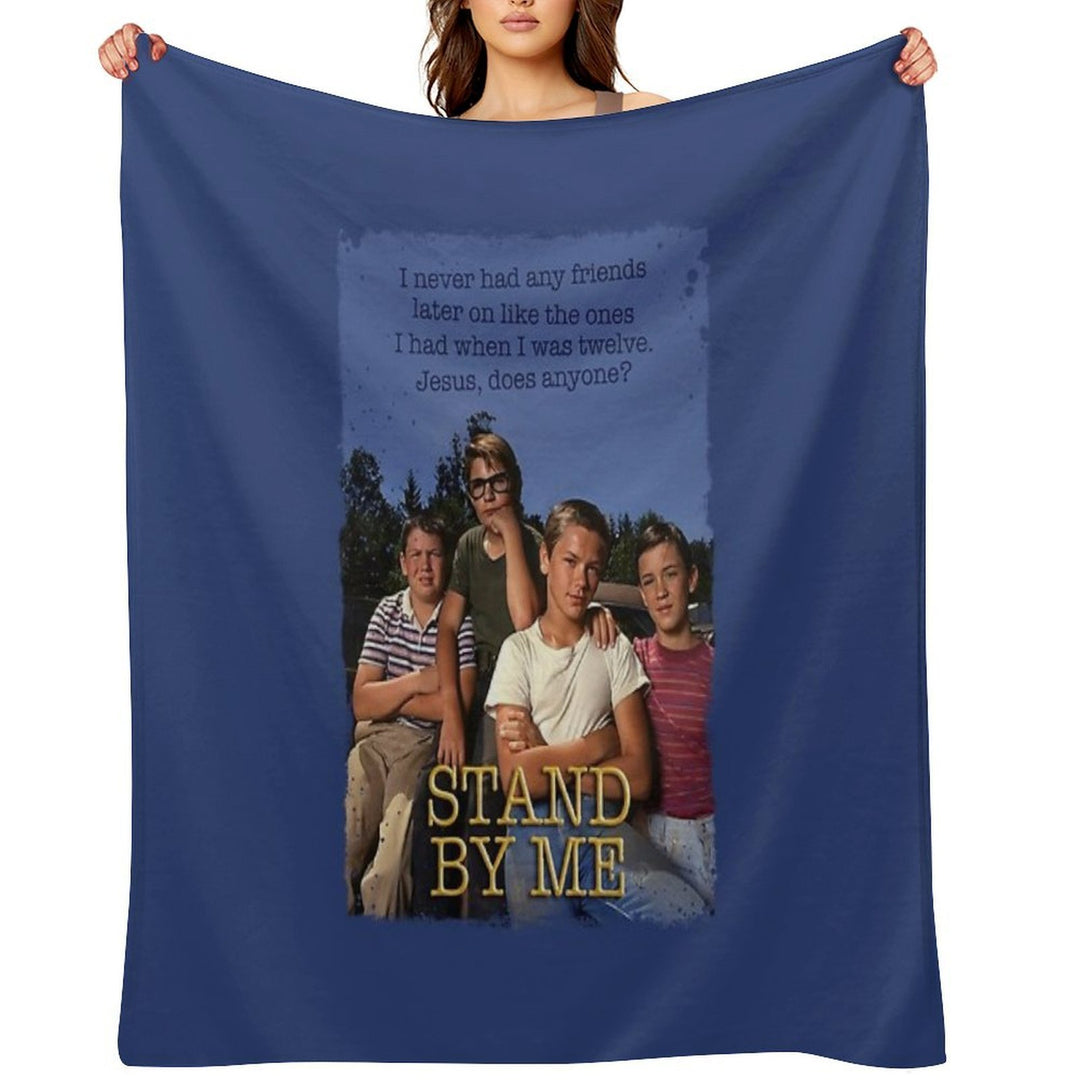 Stand By Me No2 Anti-pilling Throw Blanket