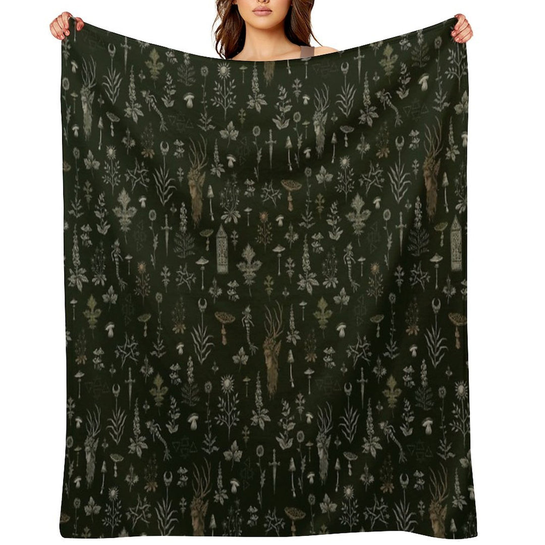 Forest And Field Guardian Gift-ready Throw Blanket