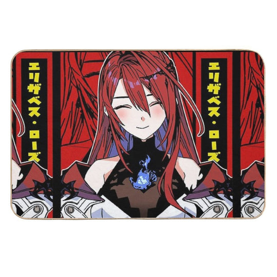 Elizabeth Rose Bloodflame - Justice  Toxin-Free Bath Mat