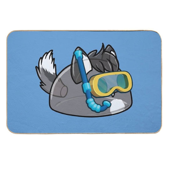 Schlufu The Diving Expert  Non-Slip Bath Mat