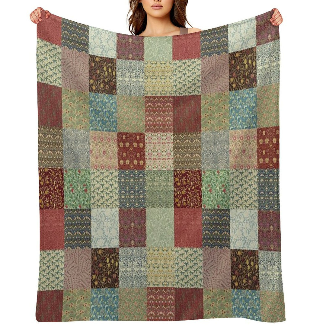 William Morris Pattern Collection Quick-dry Throw Blanket