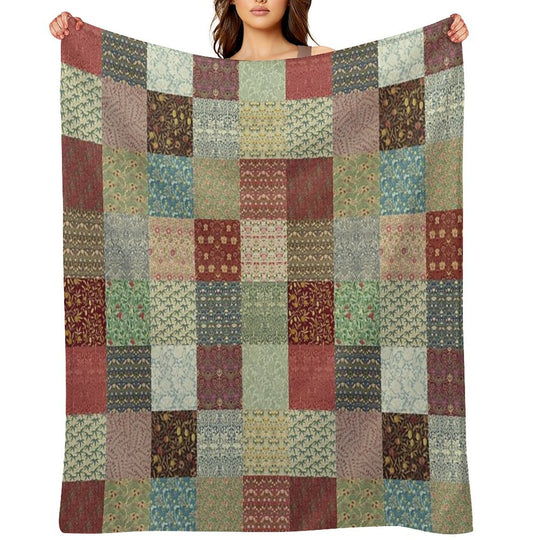 William Morris Pattern Collection Quick-dry Throw Blanket
