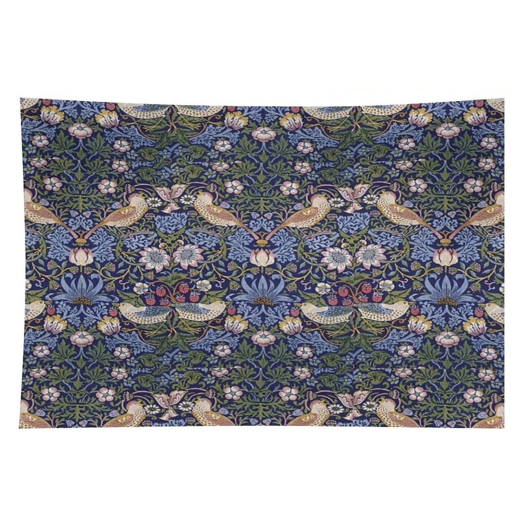 William Morris Strawberry Thief Design 1883 Tapestry