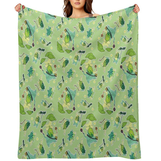 Korok Pattern Anti-pilling Throw Blanket