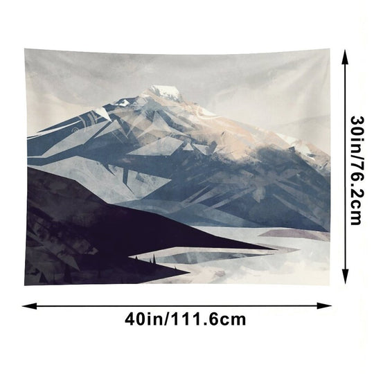 Calming Mountain Tapestry