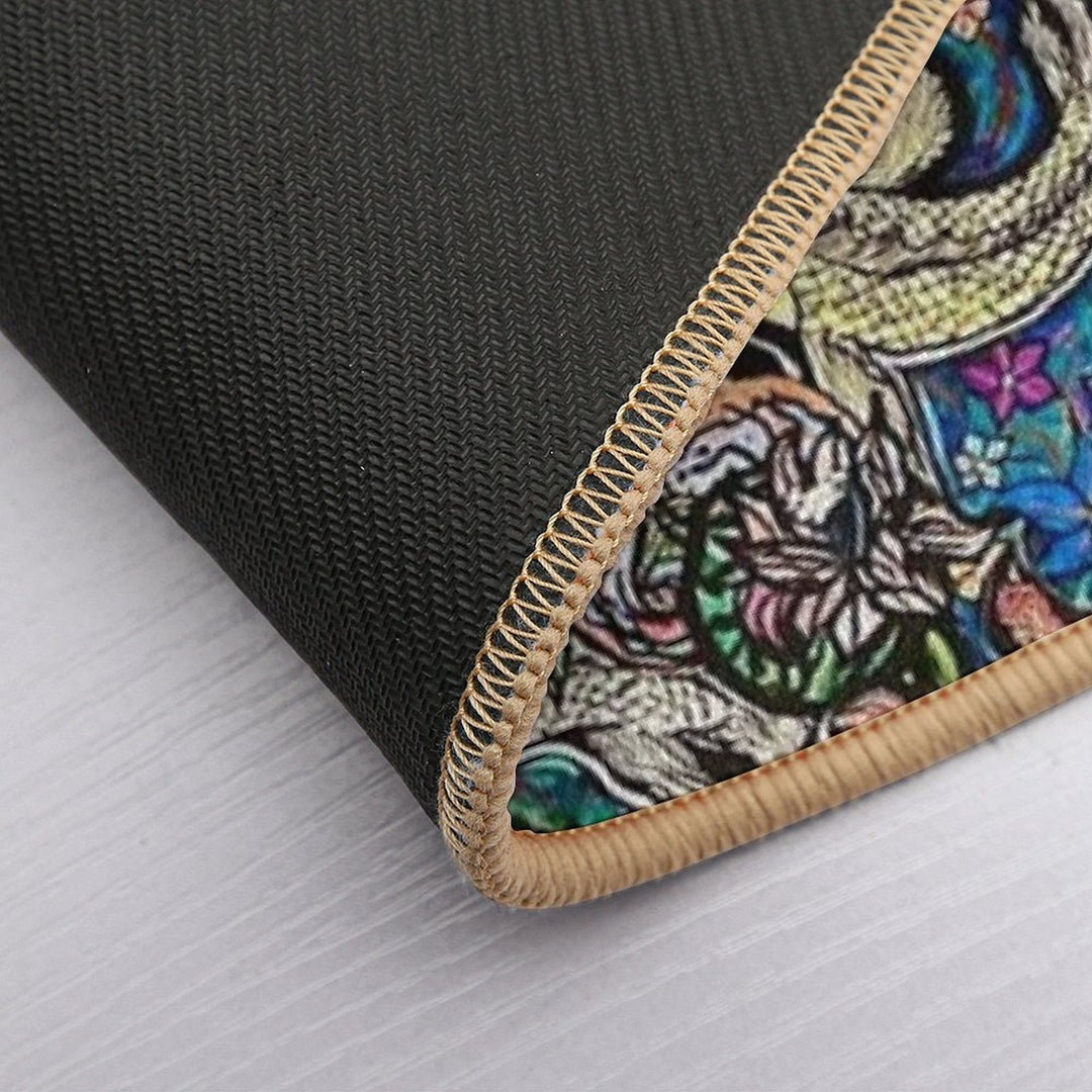 Koi Pond  Fade-Resistant Bath Mat