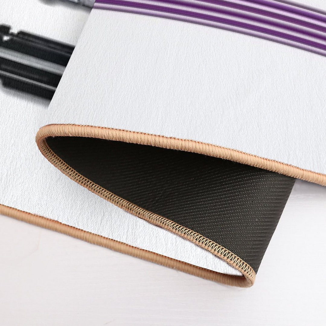 Lightsaber Pride Colors  Long-Lasting Bath Mat