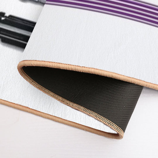 Lightsaber Pride Colors  Long-Lasting Bath Mat