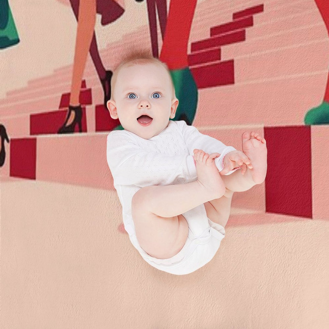 Vintage Campari Multi-functional Throw Blanket