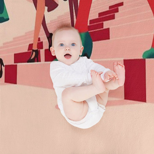 Vintage Campari Multi-functional Throw Blanket