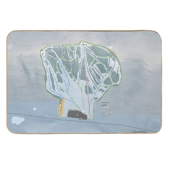 Hesperus Resort Trail Map  Multi-Purpose Bath Mat