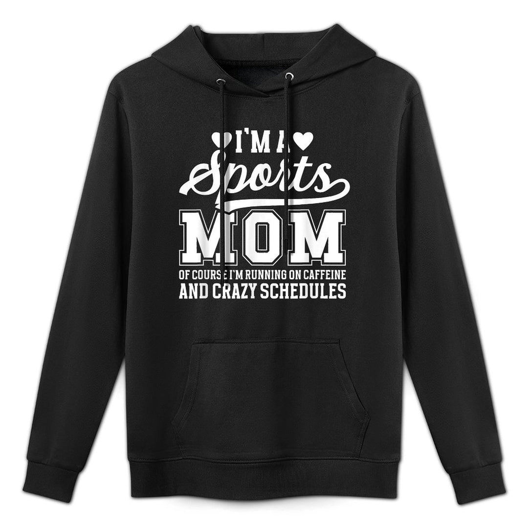 Im A Sports Mom Sports Mother Sport Mom Sports Mama Shape Retention Hoodie
