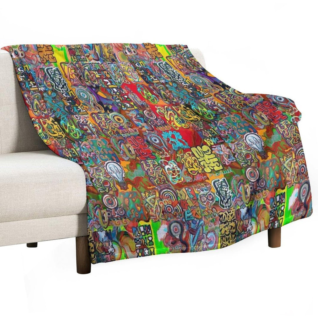 Graffiti 21 Tapiz 11 Lightweight Throw Blanket