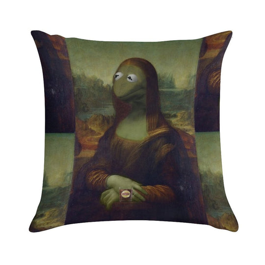 Mona Kermit Soft Style Accent Throw Pillow