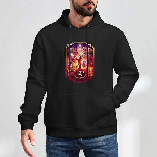 Hazbin Hotel - Poster Art Shape Retention Hoodie