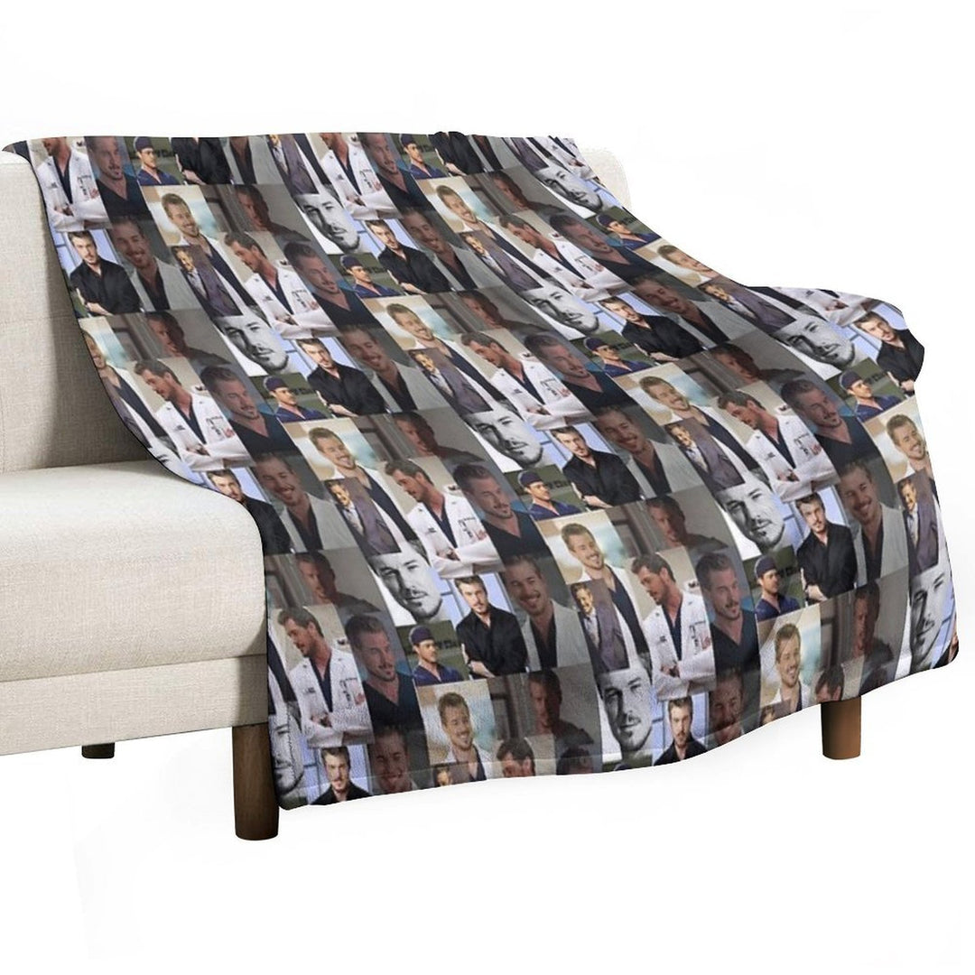 Mark Sloan Wrinkle-free Throw Blanket